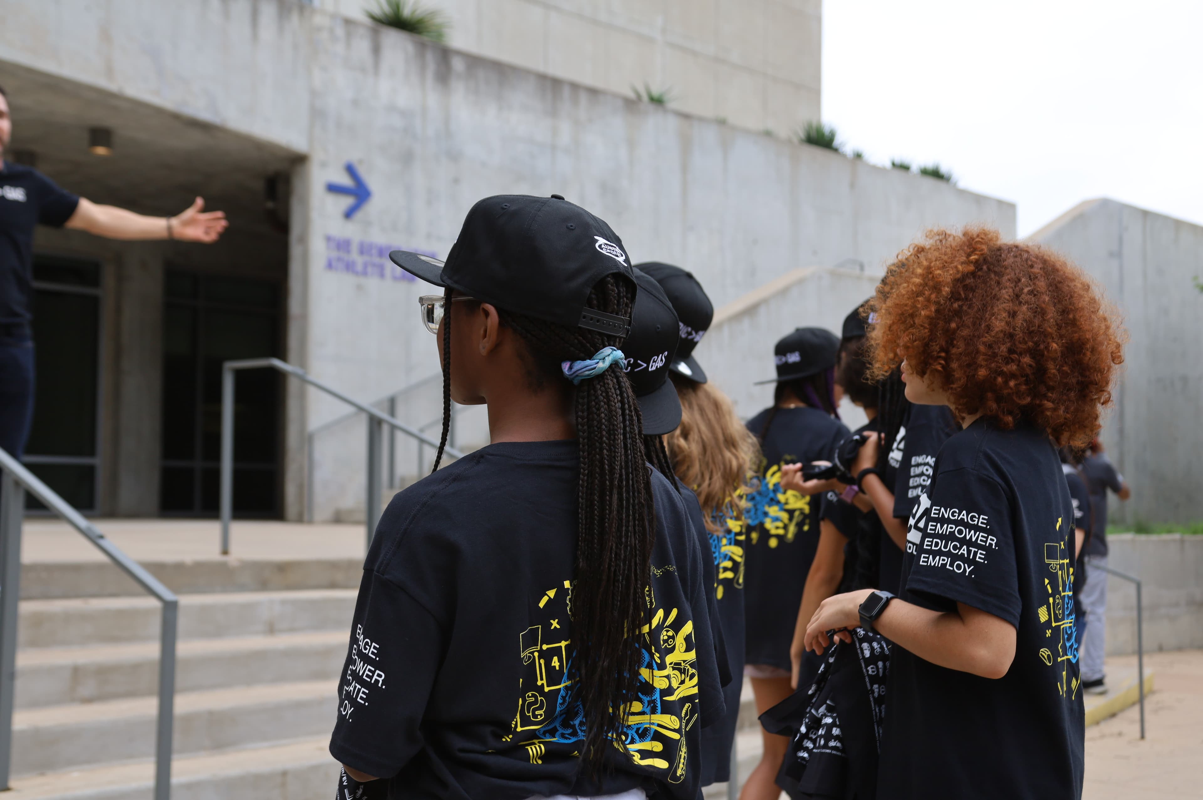 Youth conducting oral history interviews and storytelling work