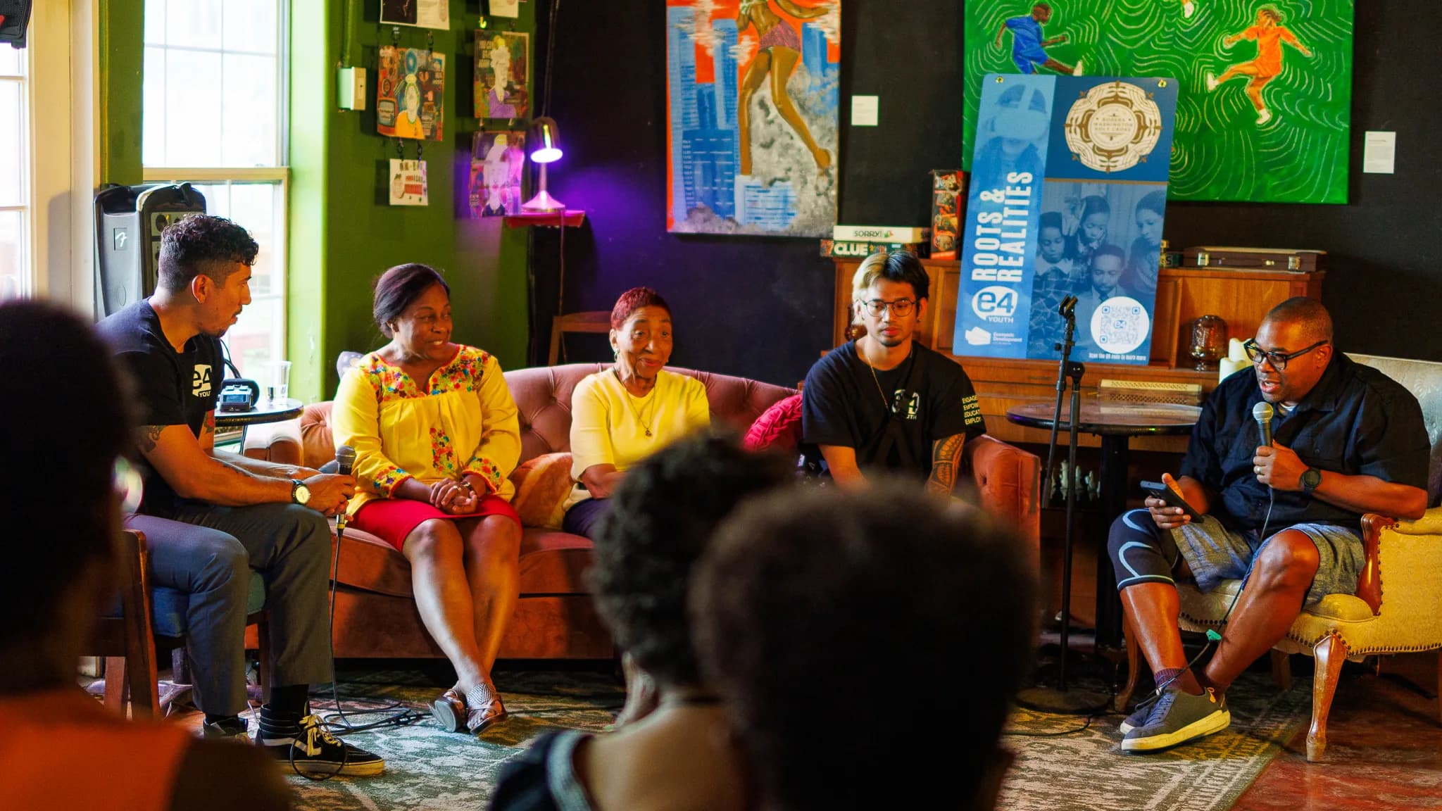 Community dialogue at the WOW Heritage Center